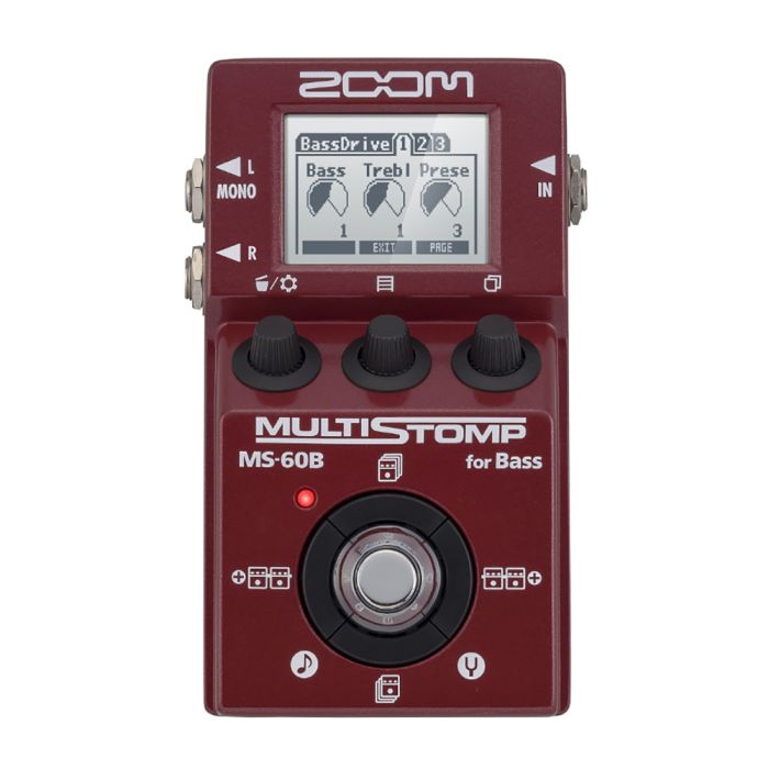 Zoom MS-60B Multi-Stomp Bass Pedal