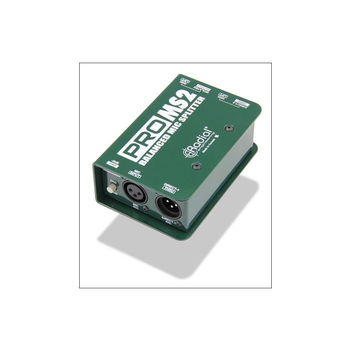 Radial ProMS2 Passive Microphone Splitter