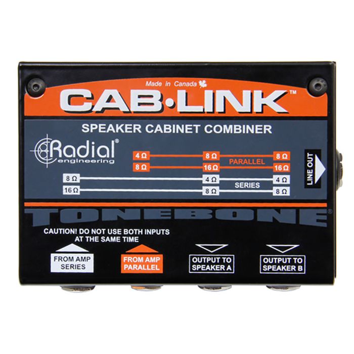 Radial CabLink Speaker Cabinet Merger