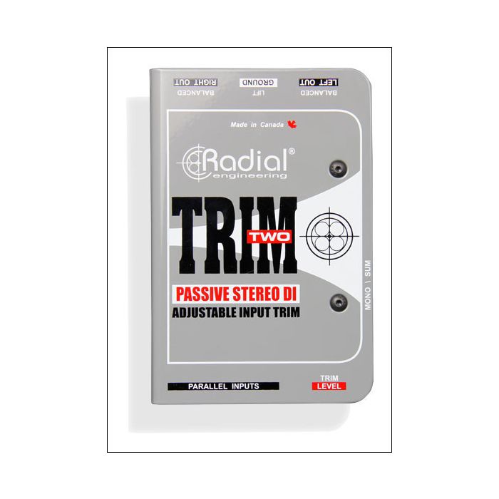 Radial Trim-Two  Stereo DI with Level Control