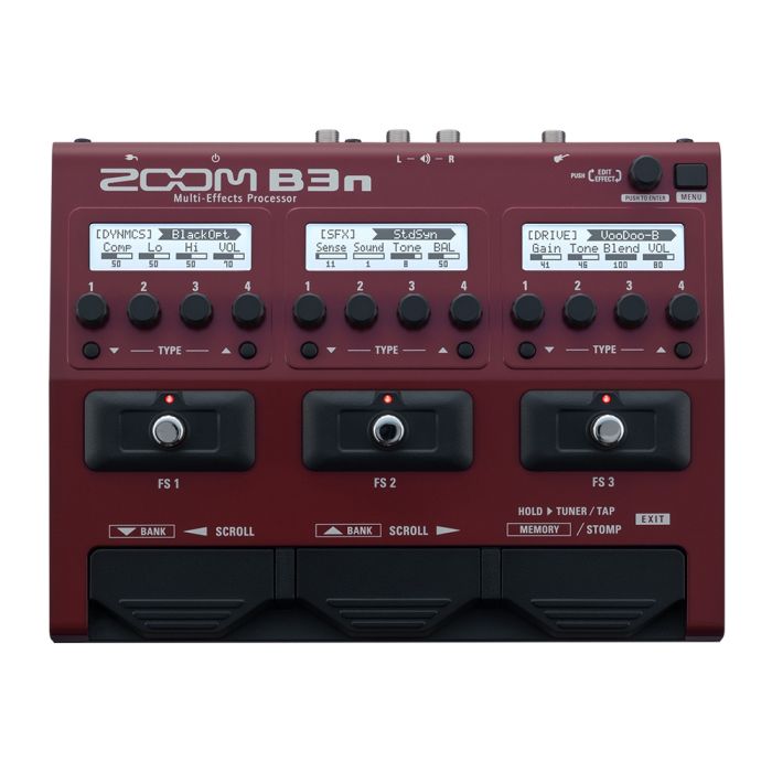 Zoom B3N Bass Multi-Effects Processor