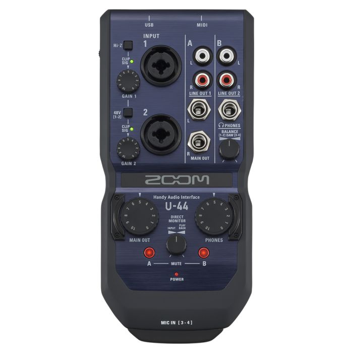 Zoom U-44 Handy Audio Interface